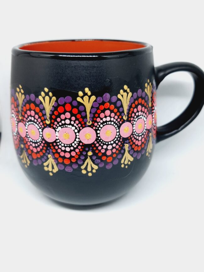 Dot Mandala Coffee Cups