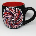 Dot Mandala Coffee Cups