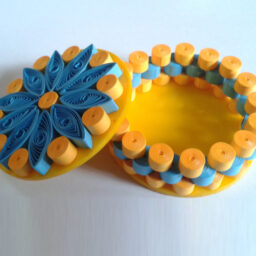 Quilling Coin Box