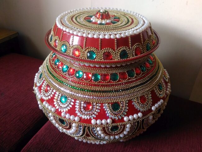Decorative Steel Kalash