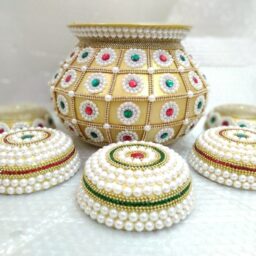 Decorative Steel Kalash Set