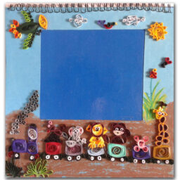 Quilling Kids Photo Frame