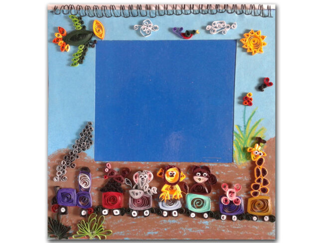 Quilling Kids Photo Frame