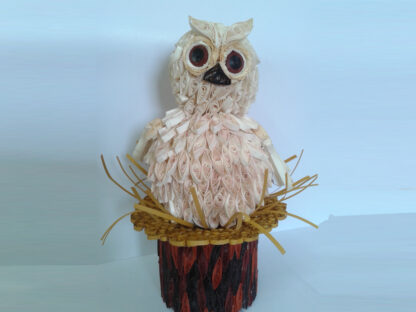 3D Quilling Owl