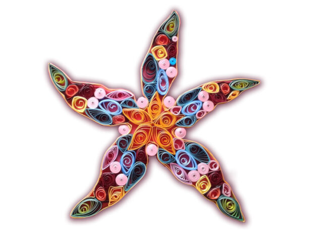Quilling Star Fish