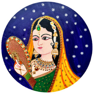 Kalamkari Abstract Painting