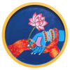 Krishna Abstract Painting