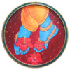 Krishna Abstract Painting